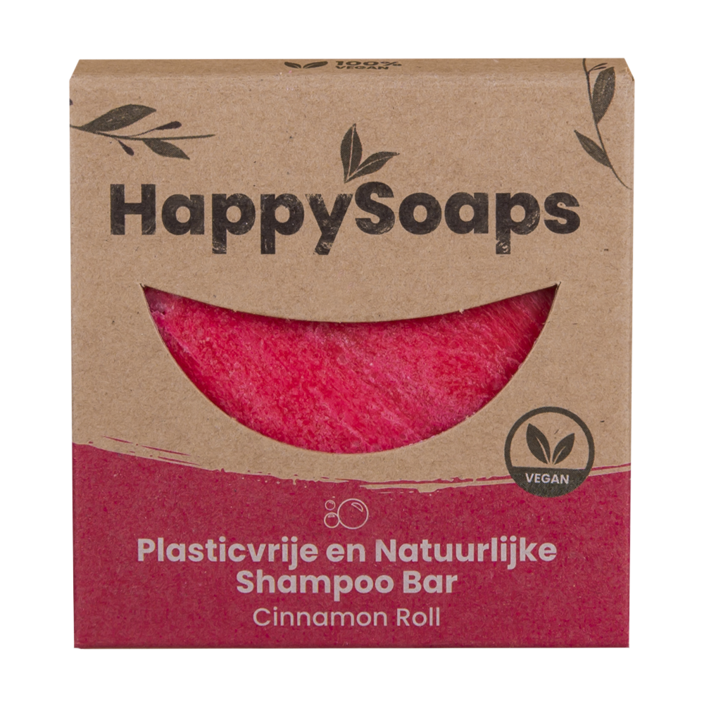 HappySoaps | Cinnamon Roll Shampoo Bar