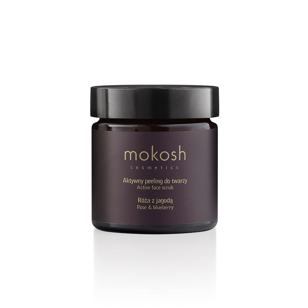 Mokosh | Active Face Scrub Rose & Blueberry 60ml