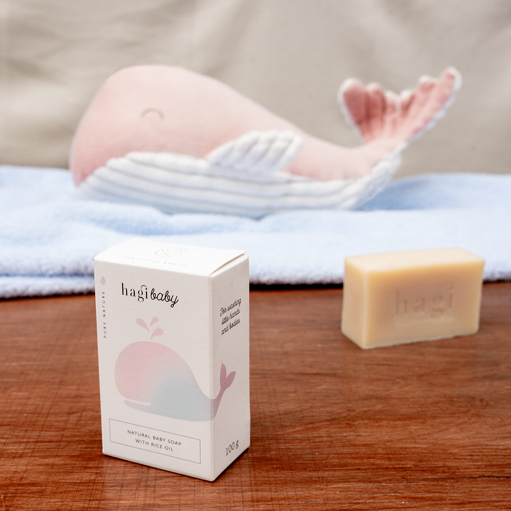 Hagi Baby | Naturalne mydło z olejem ryżowym