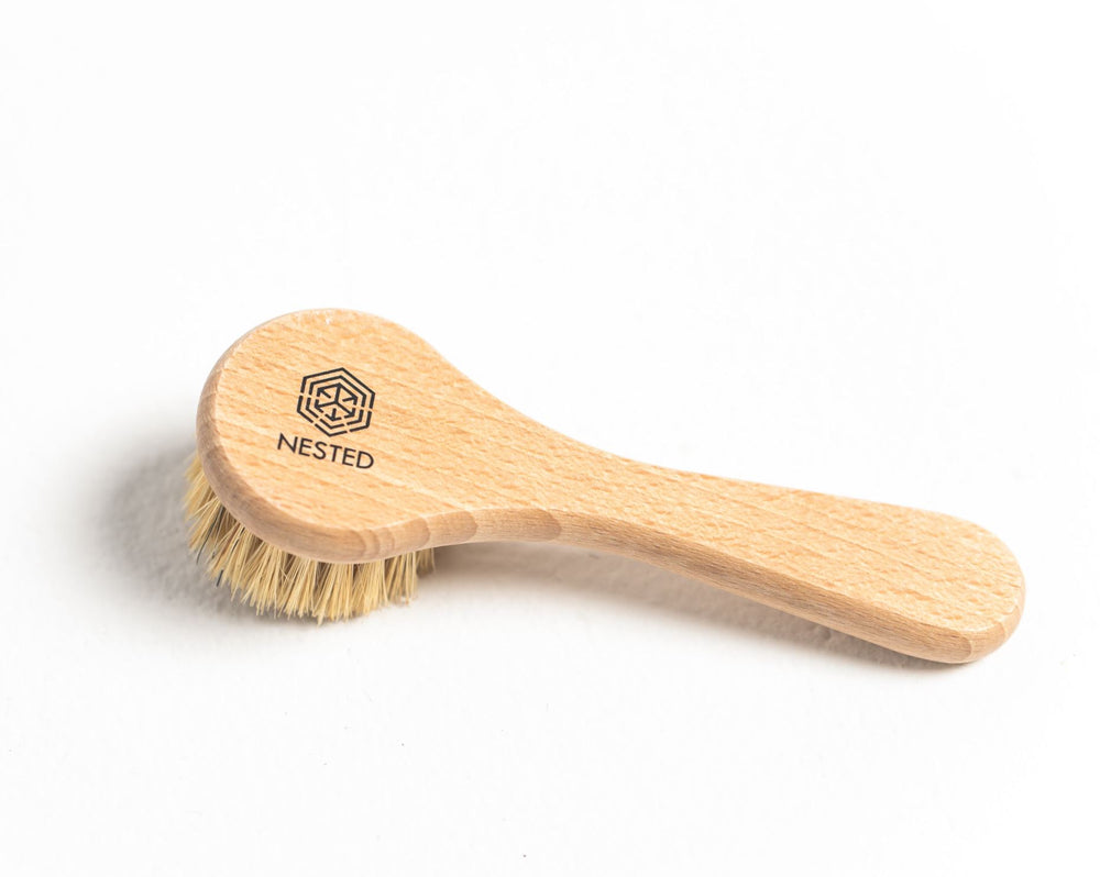 Nested | Massage Dry Brush for Face & Neck