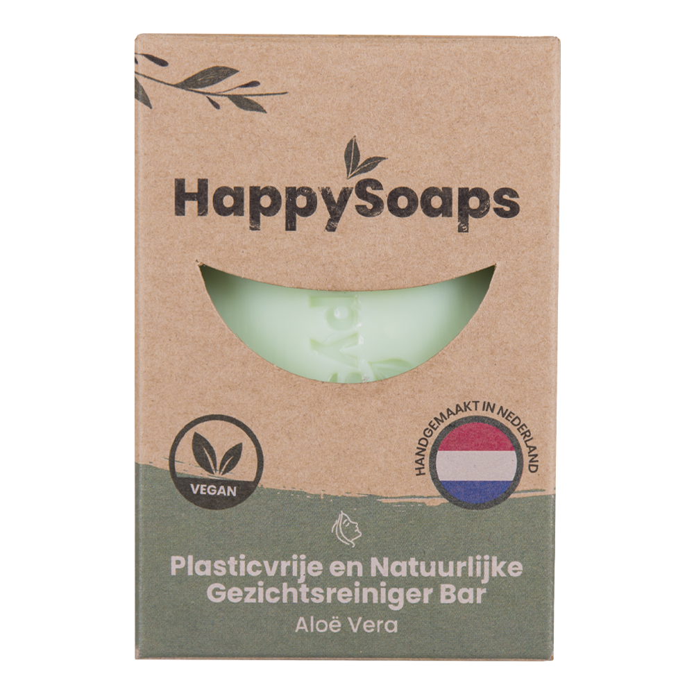 HappySoaps | Gezichtsreiniger Bar Aloë Vera