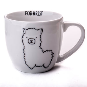 For.Rest | Handgemaakte Mok met Alpaca 300ml