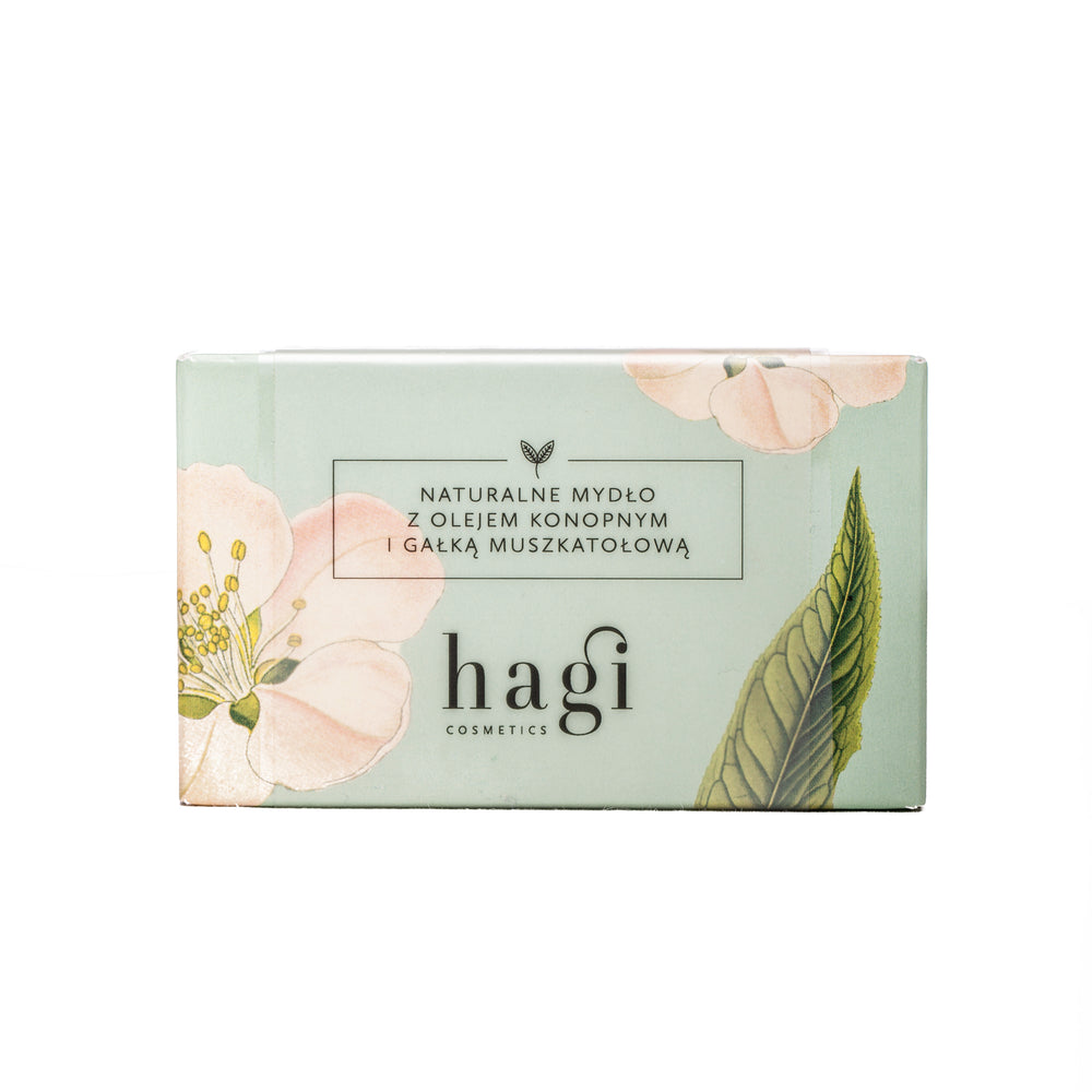 Hagi | Natuurlijke Lichaamszeep met Hennep Olie & Nootmuskaat