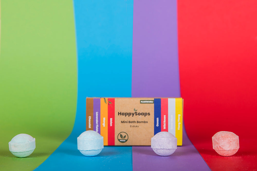 HappySoaps | Mini Kule do Kąpieli Ziołowa Słodycz