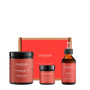 Mokosh | The warmth of Orange and Cinnamon Body Set