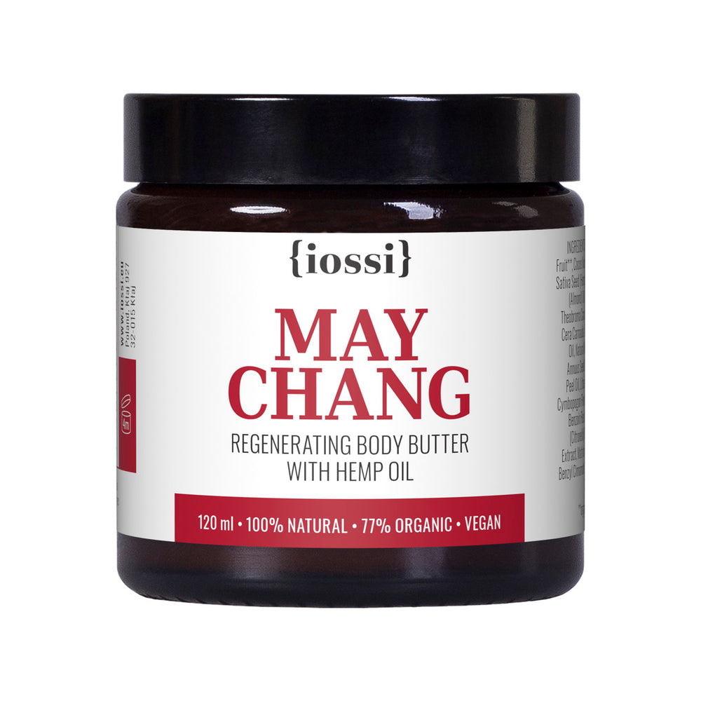 IOSSI | May Chang Aromatyczne masło do ciała z olejem konopnym