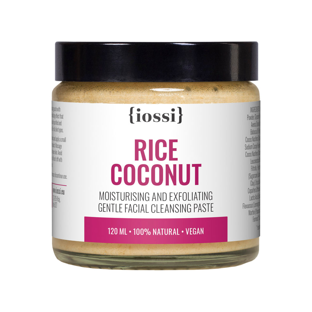 IOSSI | Rice Coconut Exfoliating Facial Cleansing Paste