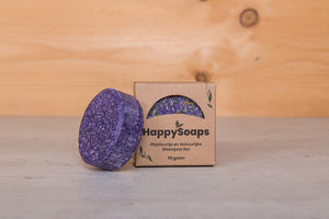 HappySoaps | Purple Rain Szampon do wlosow w kostce