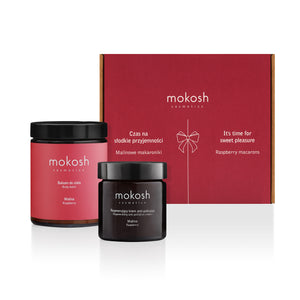 Mokosh | Body & Face Care Set Raspberry Macarons
